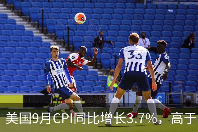 美国9月CPI同比增长3.7%，高于市场预期！市场加大对10月美联储加息的押注；黄金跳水跌破4100美元