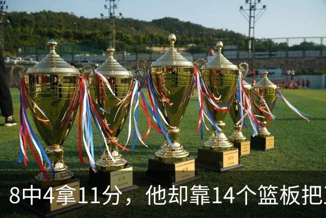 8中4拿11分，他却靠14个篮板把正负值刷到+18